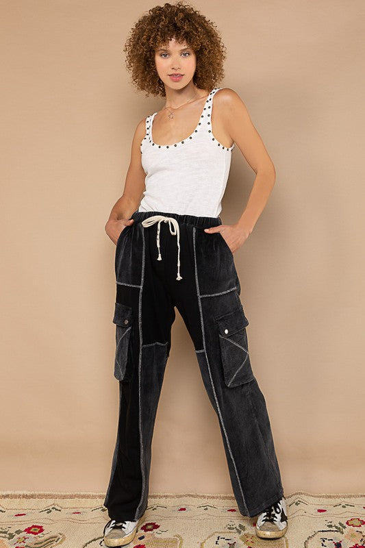 Ivory Stud Scoop Neck Top