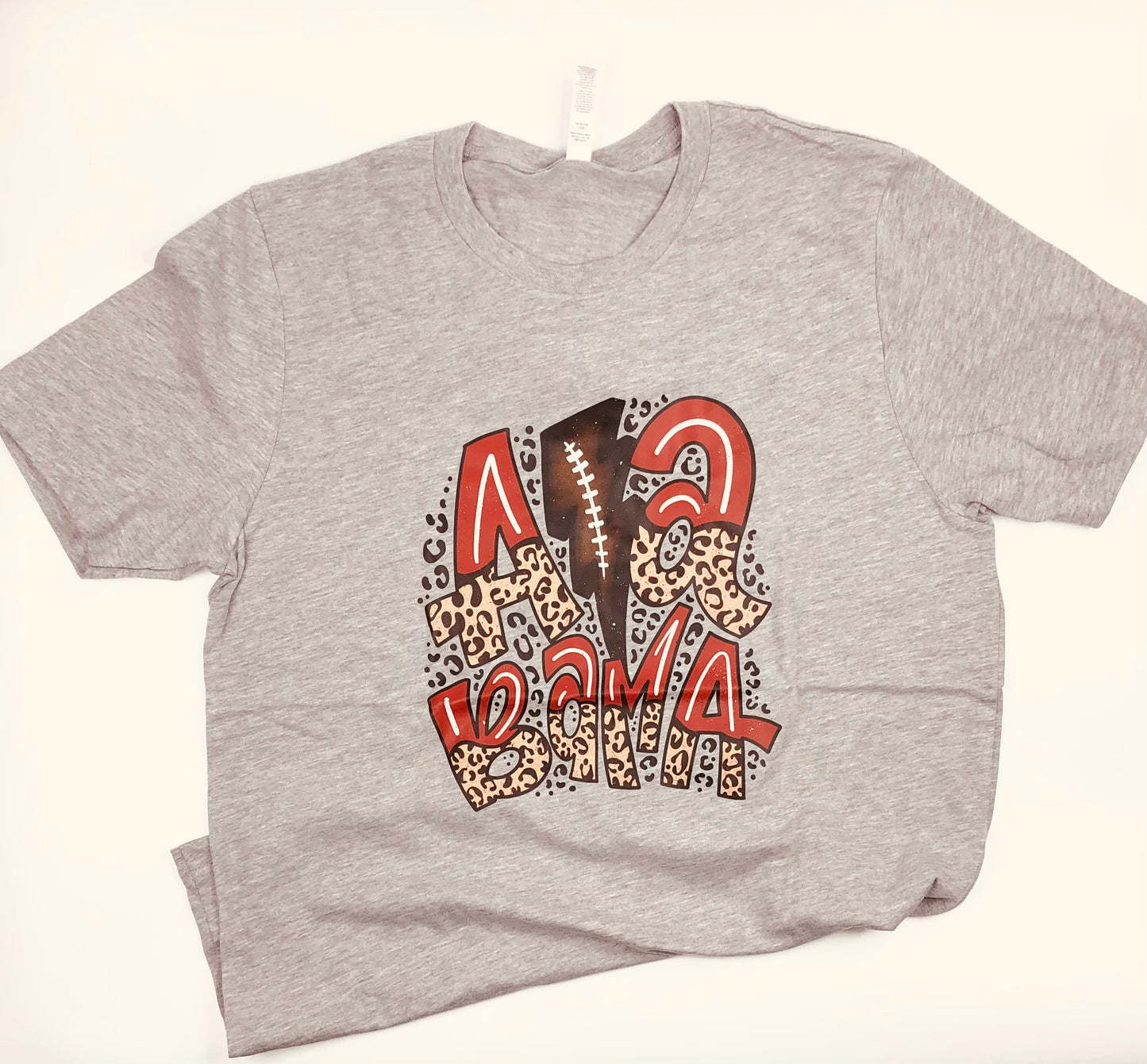 Alabama Lightening Bolt Graphic T-shirt