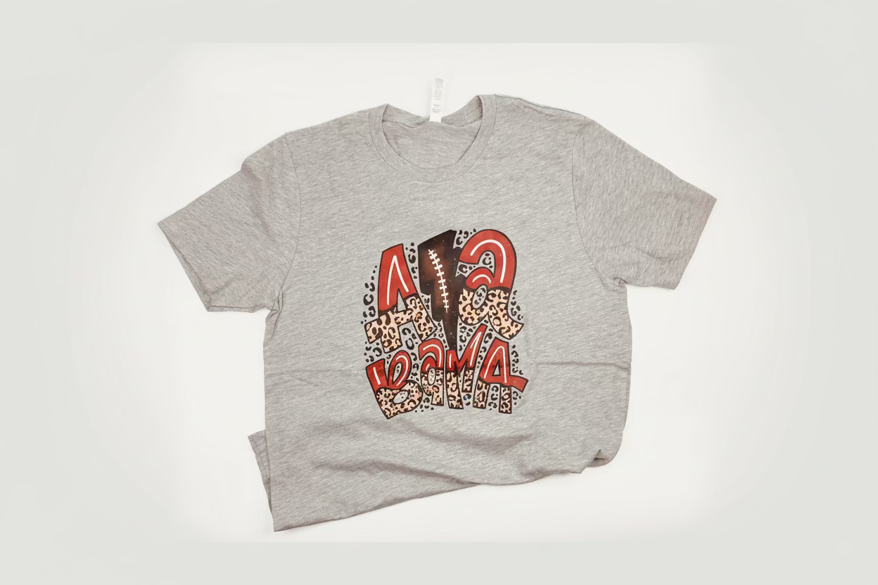 Alabama Lightening Bolt Graphic T-shirt
