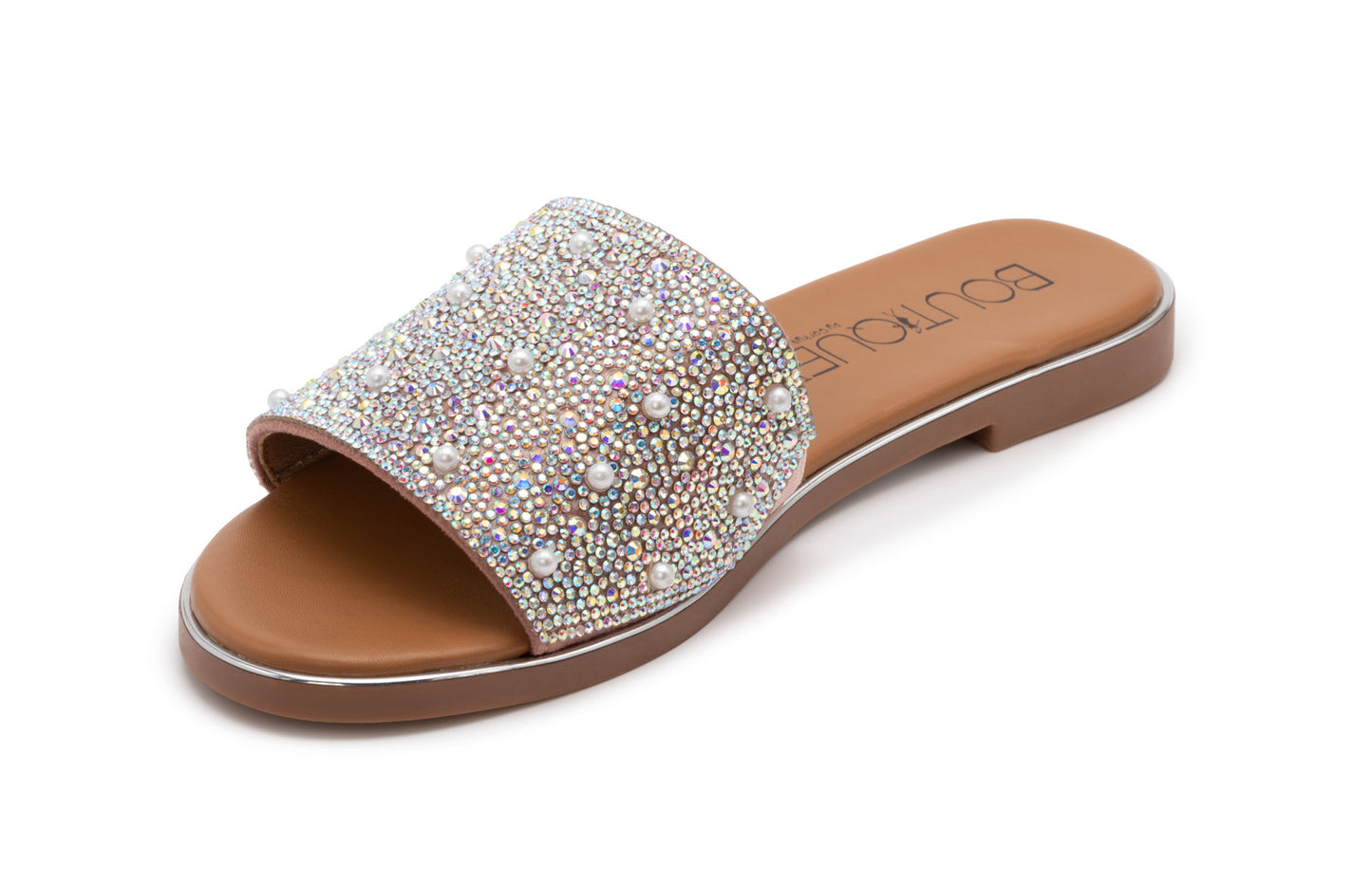 Clear Rhinestone Sandal
