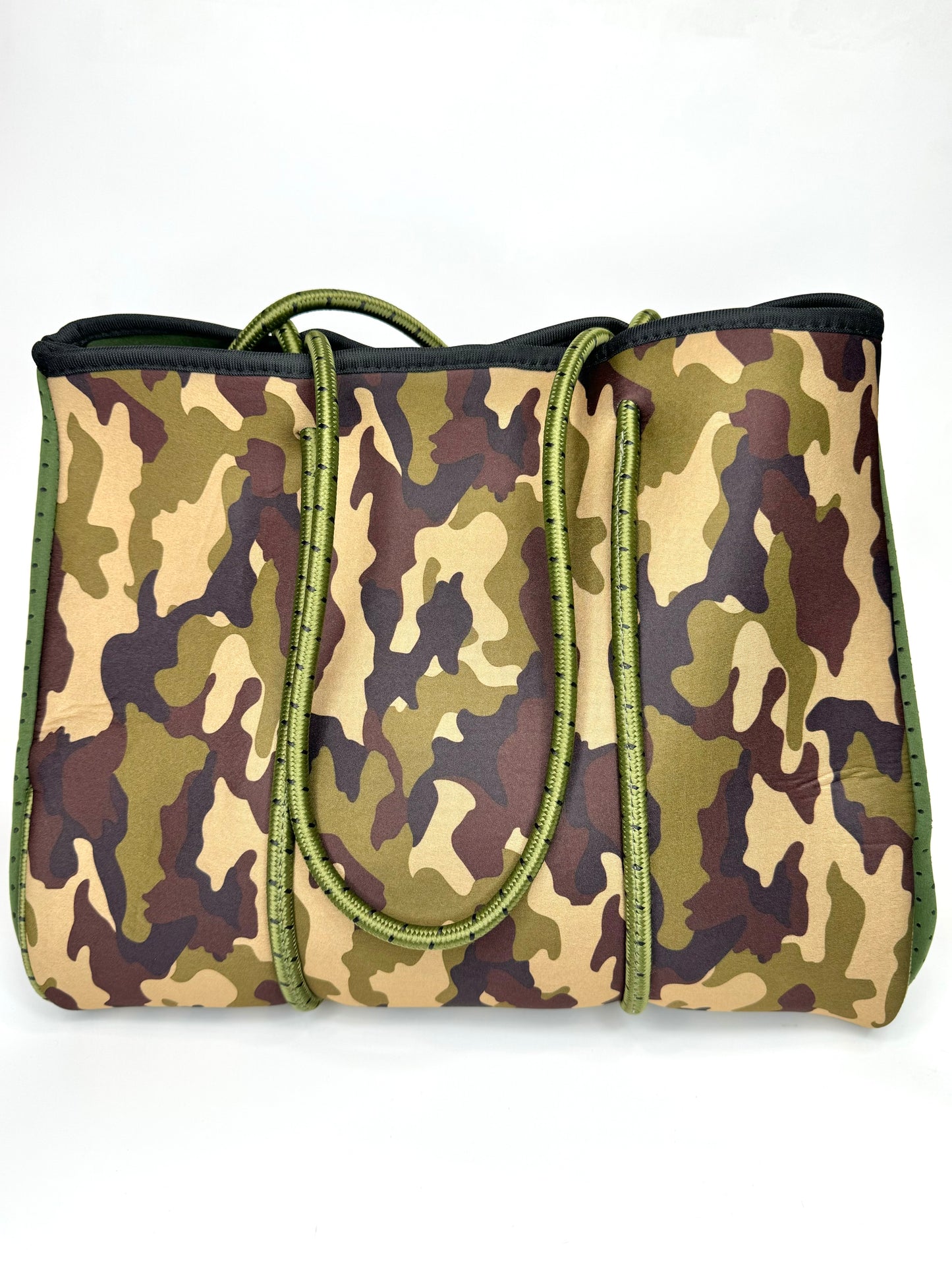 Neoprene Camo Tote
