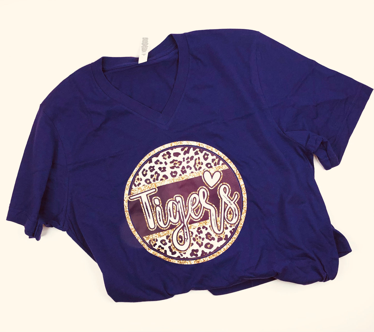 Tigers Leopard Graphic T-Shirt