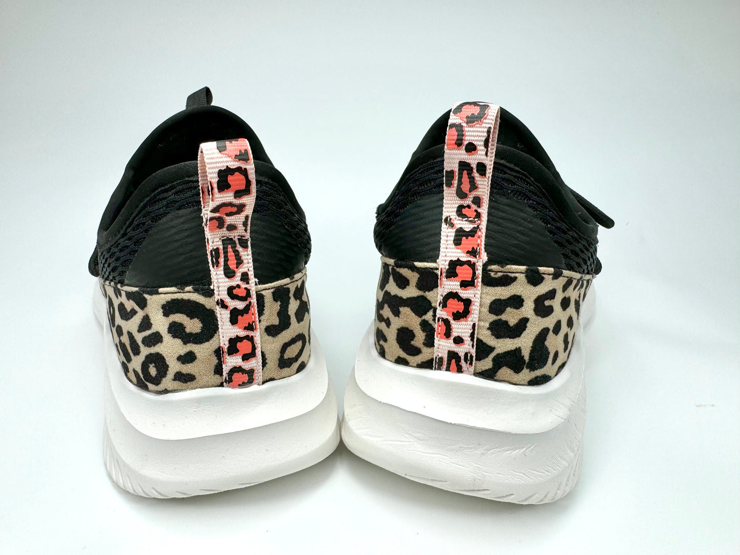 Soft Leopard Print Tennis Shoes