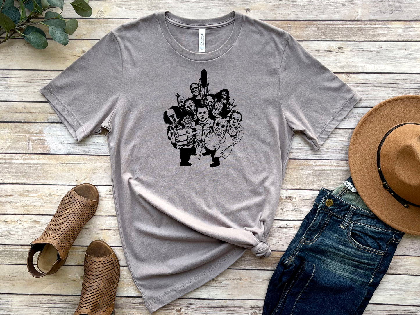 Horror Selfie Graphic T