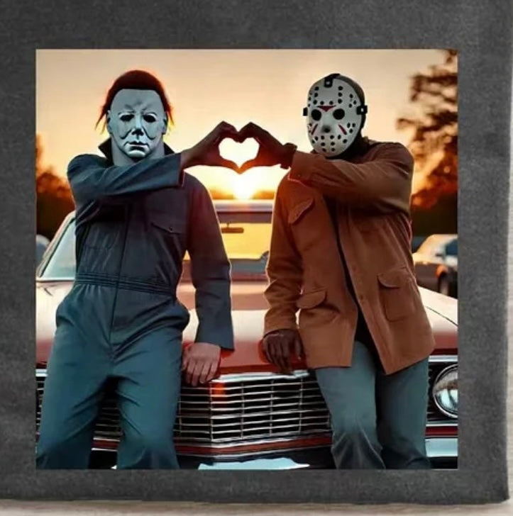 Horror Heart Hands Graphic T-Shirt