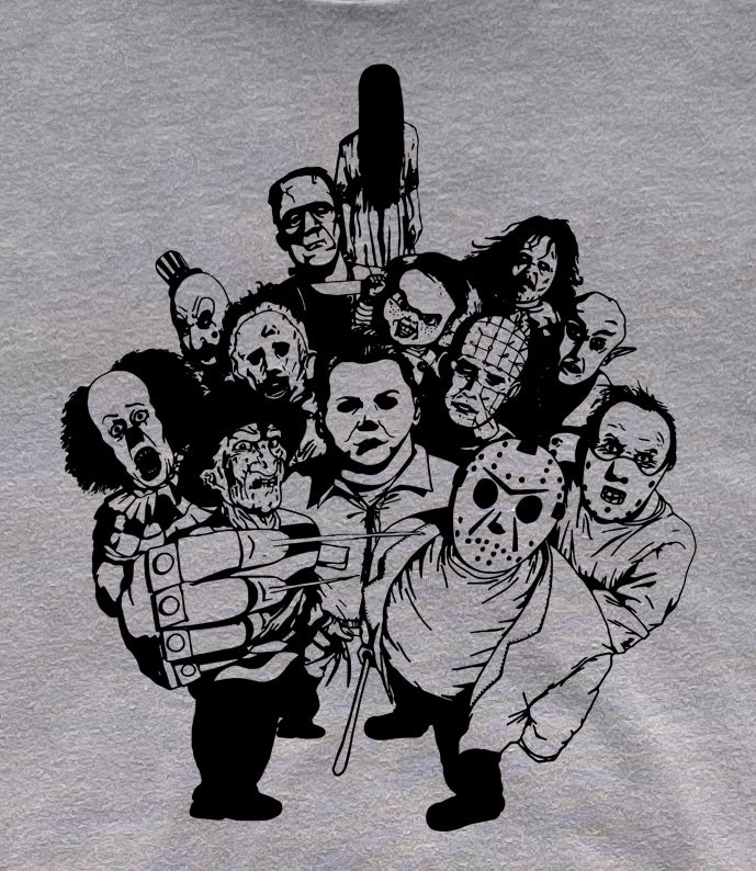 Horror Selfie Graphic T
