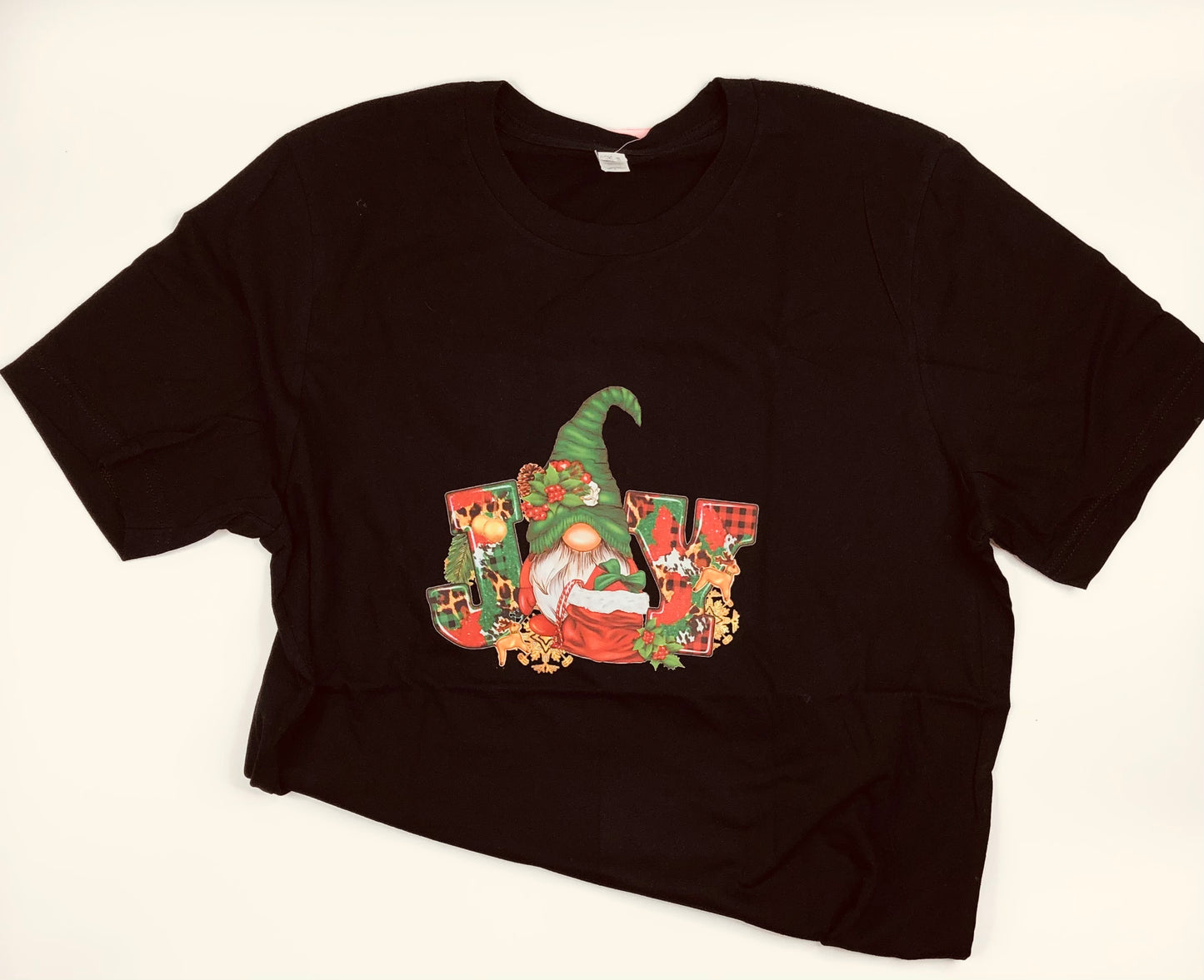 Christmas Joy Gnome Graphic T-Shirt