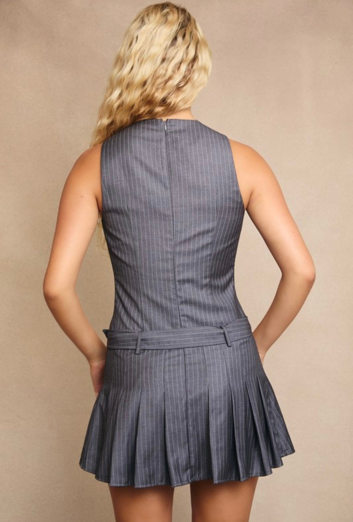 MINI DRESS WITH BELT
