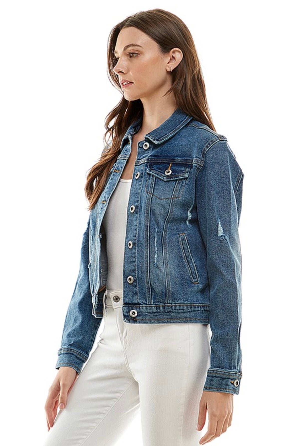 Dark Blue Denim Jacket