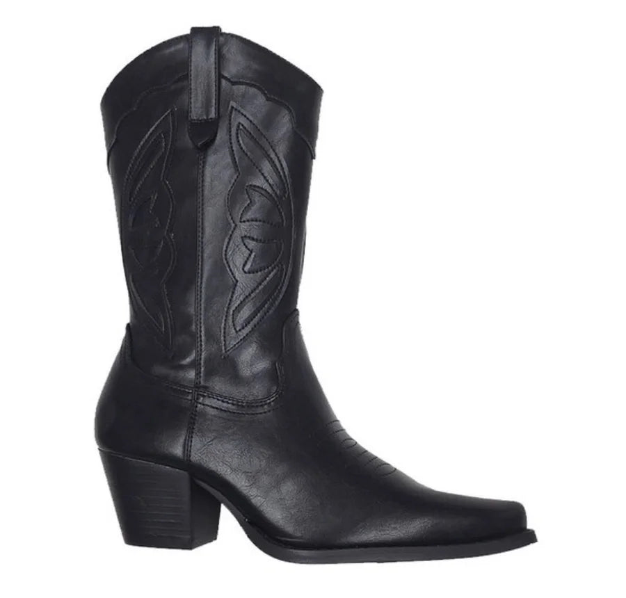 Black Western Cowboy Boots