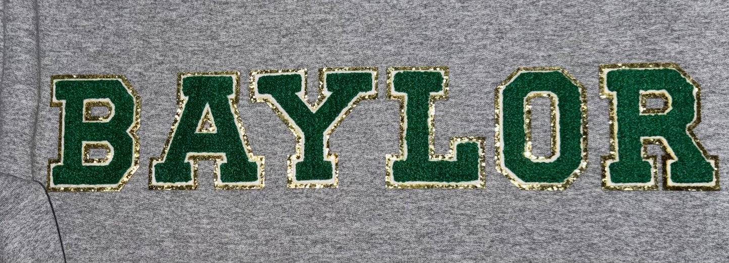 Baylor Chenille Sweatshirt