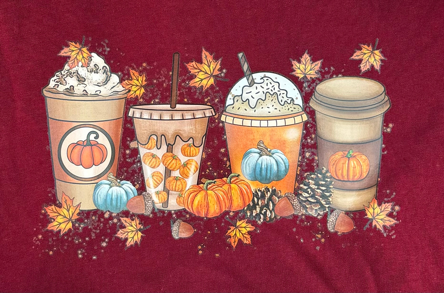 Pumpkin Latte Graphic T-Shirt