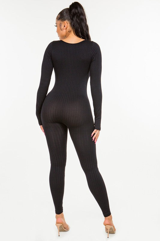 Ribbed Jumpsuit