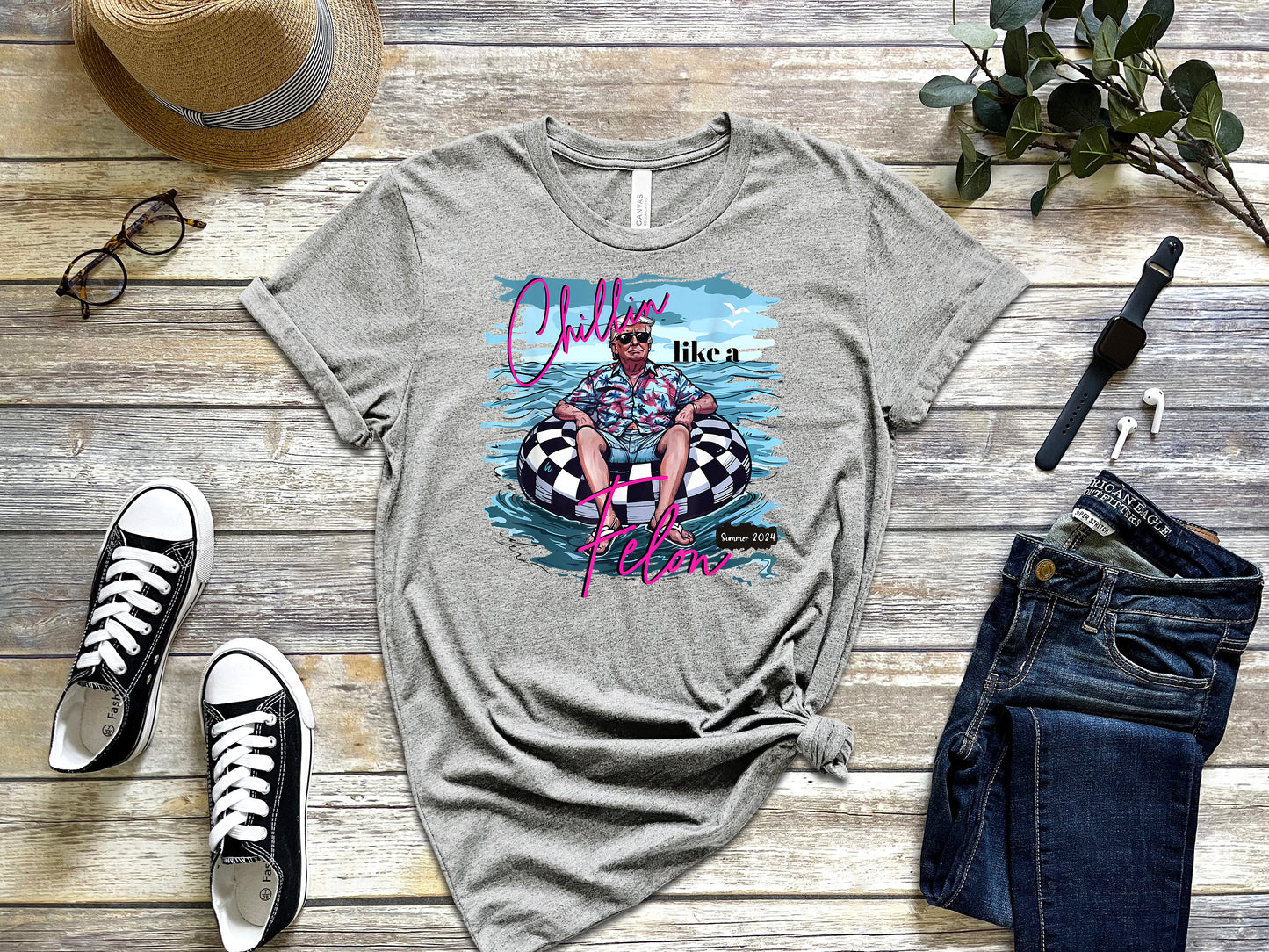 Chill'n Like A Felon Graphic T