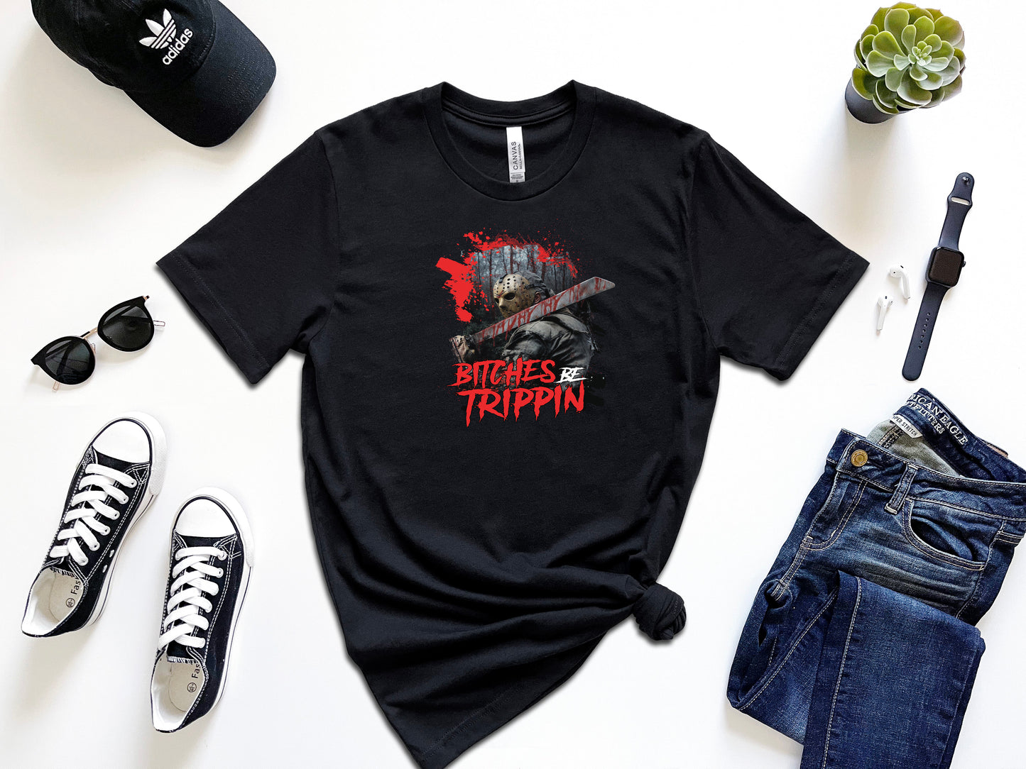 Bitches Be Trippin Graphic T