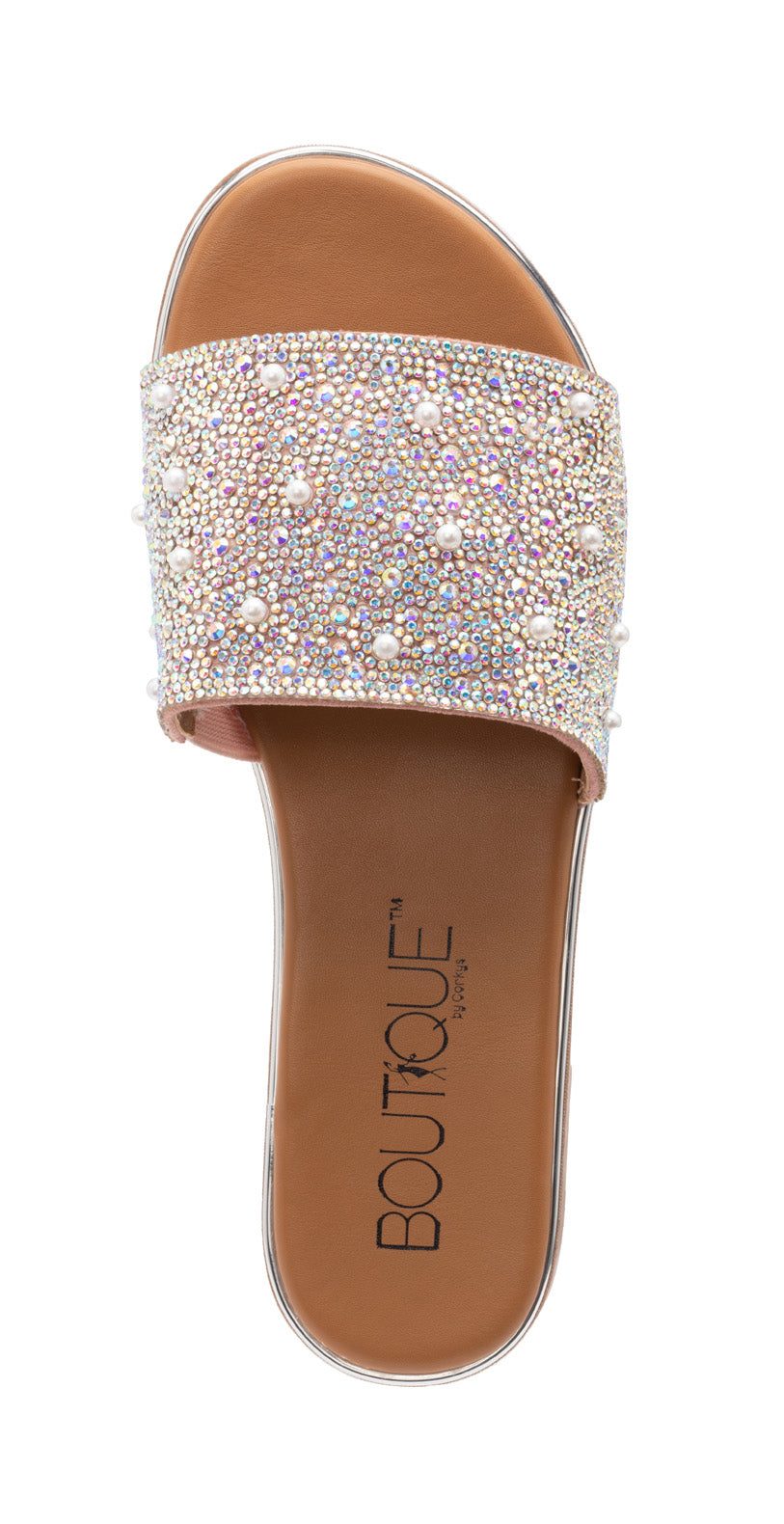 Clear Rhinestone Sandal
