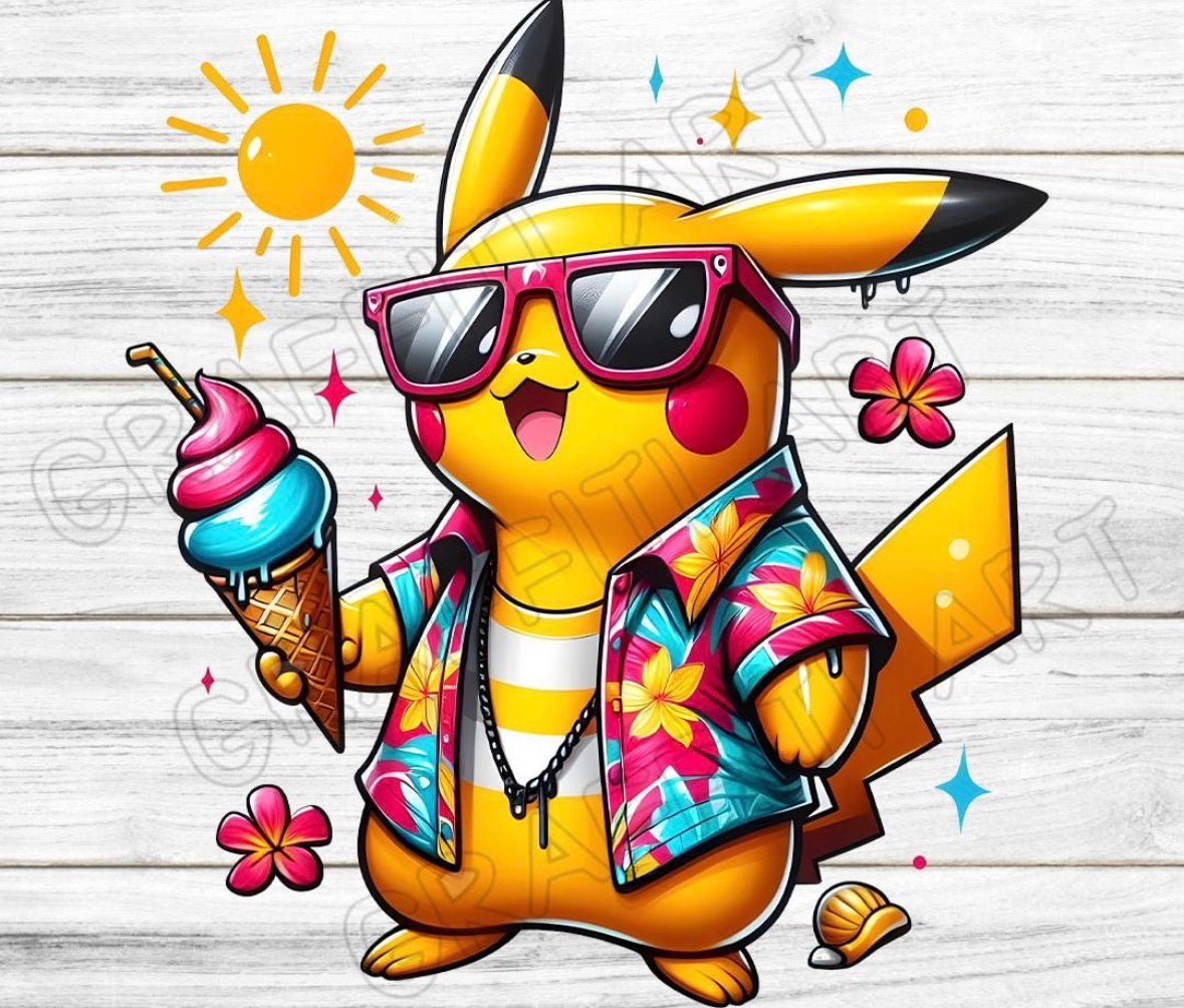 SUMMERTIME GRAPHIC T-SHIRT