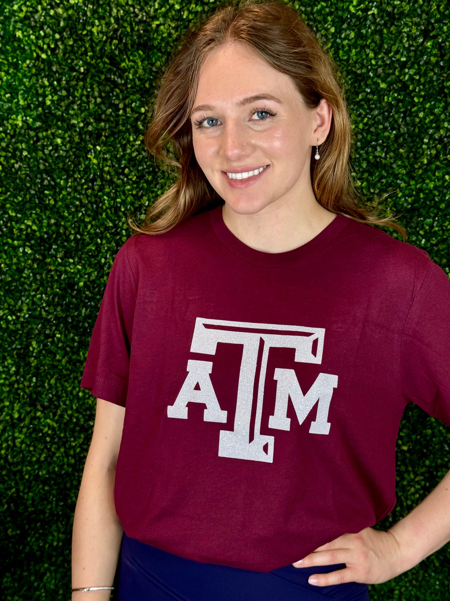 A&M Graphic T-Shirt Maroon