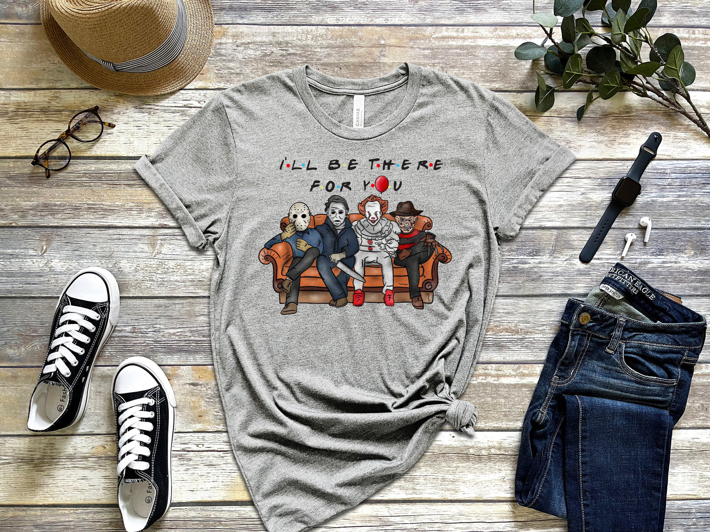 I'll Be There For You Horror Graphic T