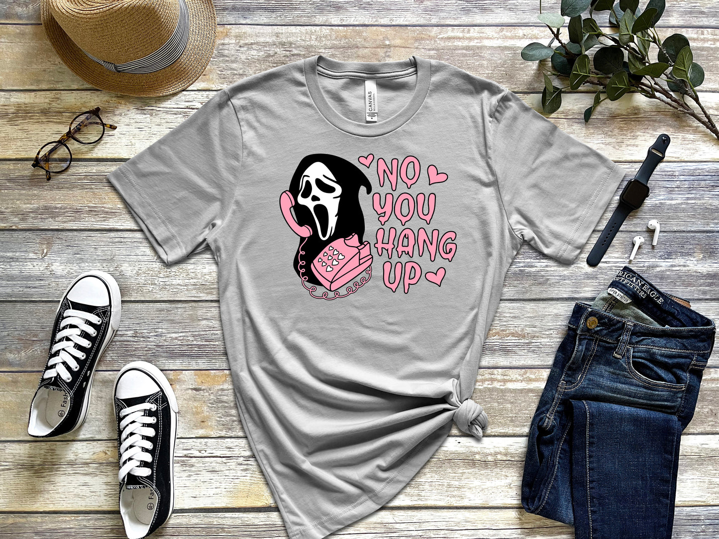 No You Hang Up Graphic T