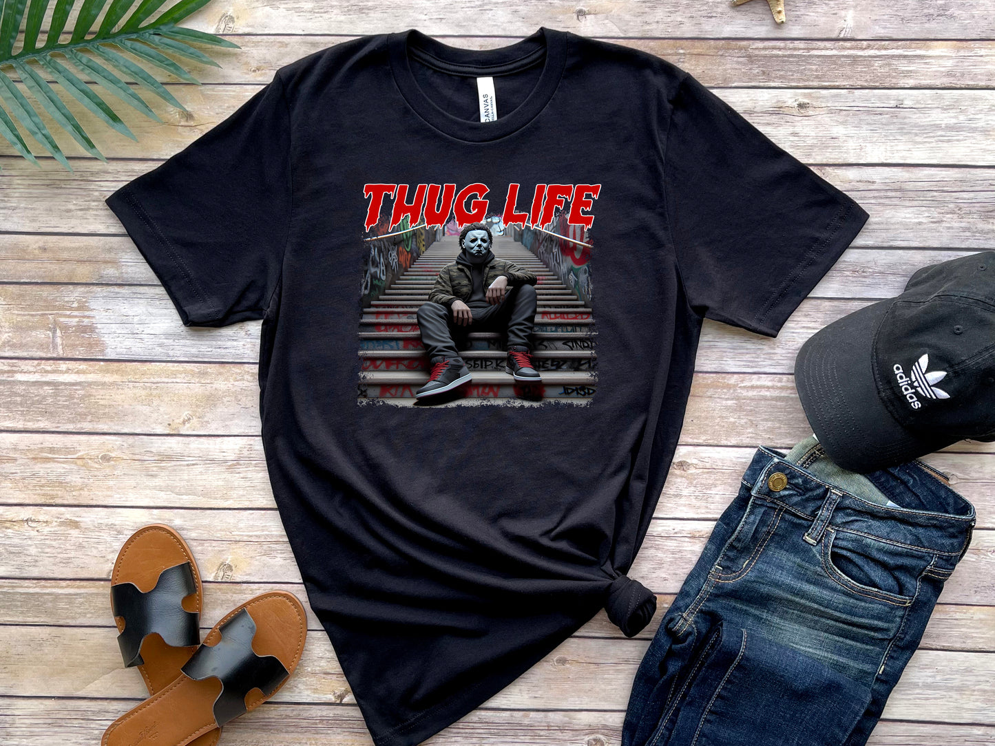 Thug Life Jason Graphic T