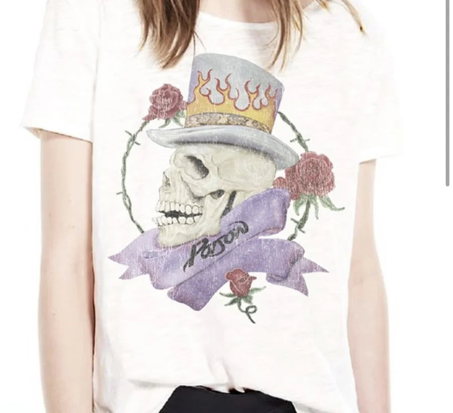 Poinson Top Hat Graphic T-Shirt