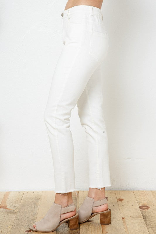 White Denim Jeans