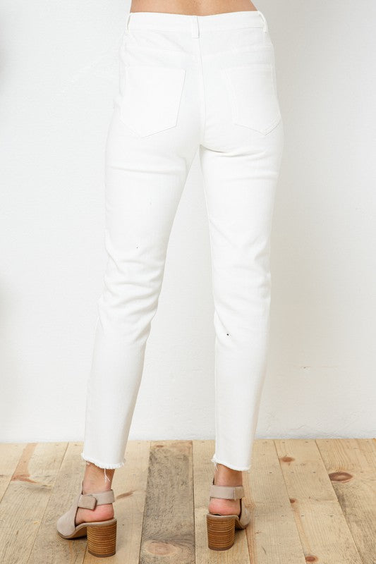 White Denim Jeans