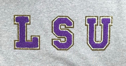 LSU Chenille Sweatshirt