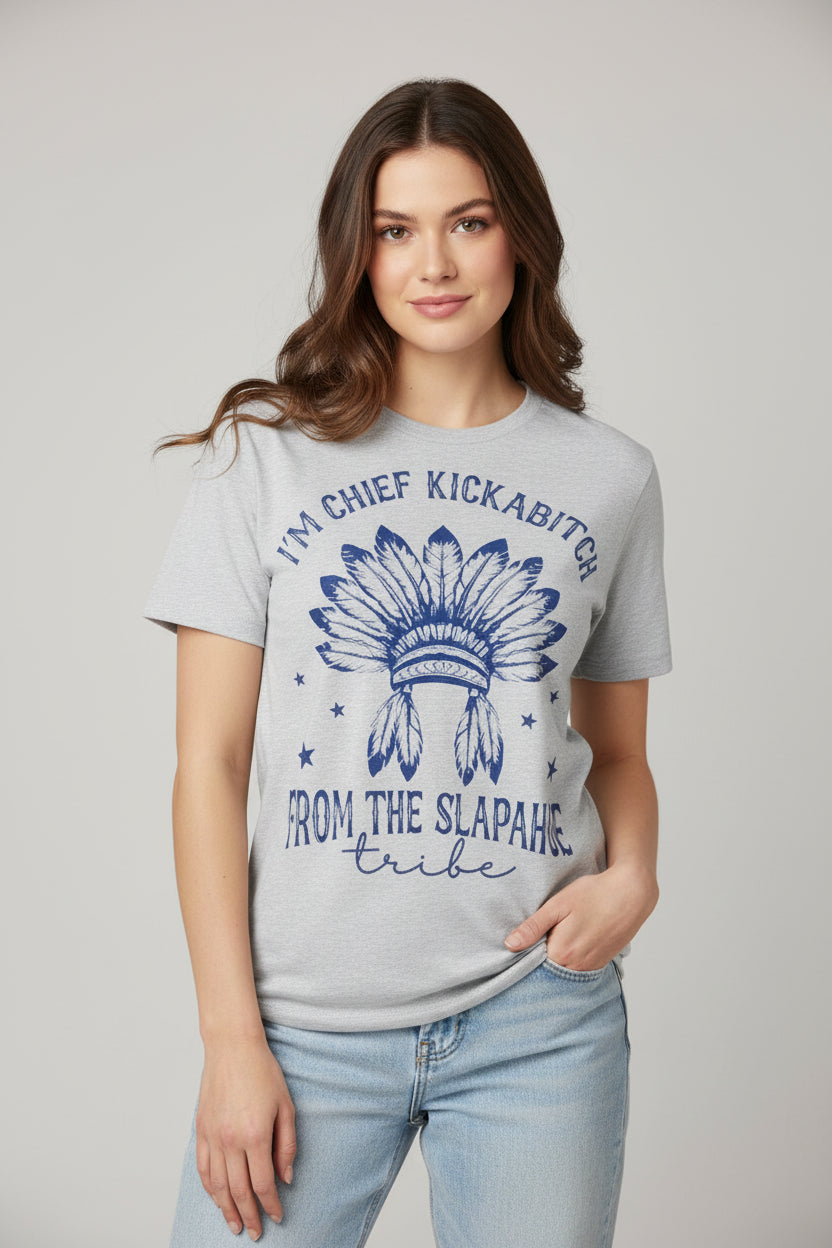 Chief Kickabitch Graphic T-Sirt