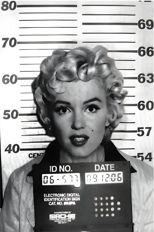 MARILYN MONROE MUG SHOT GRAPHIC T