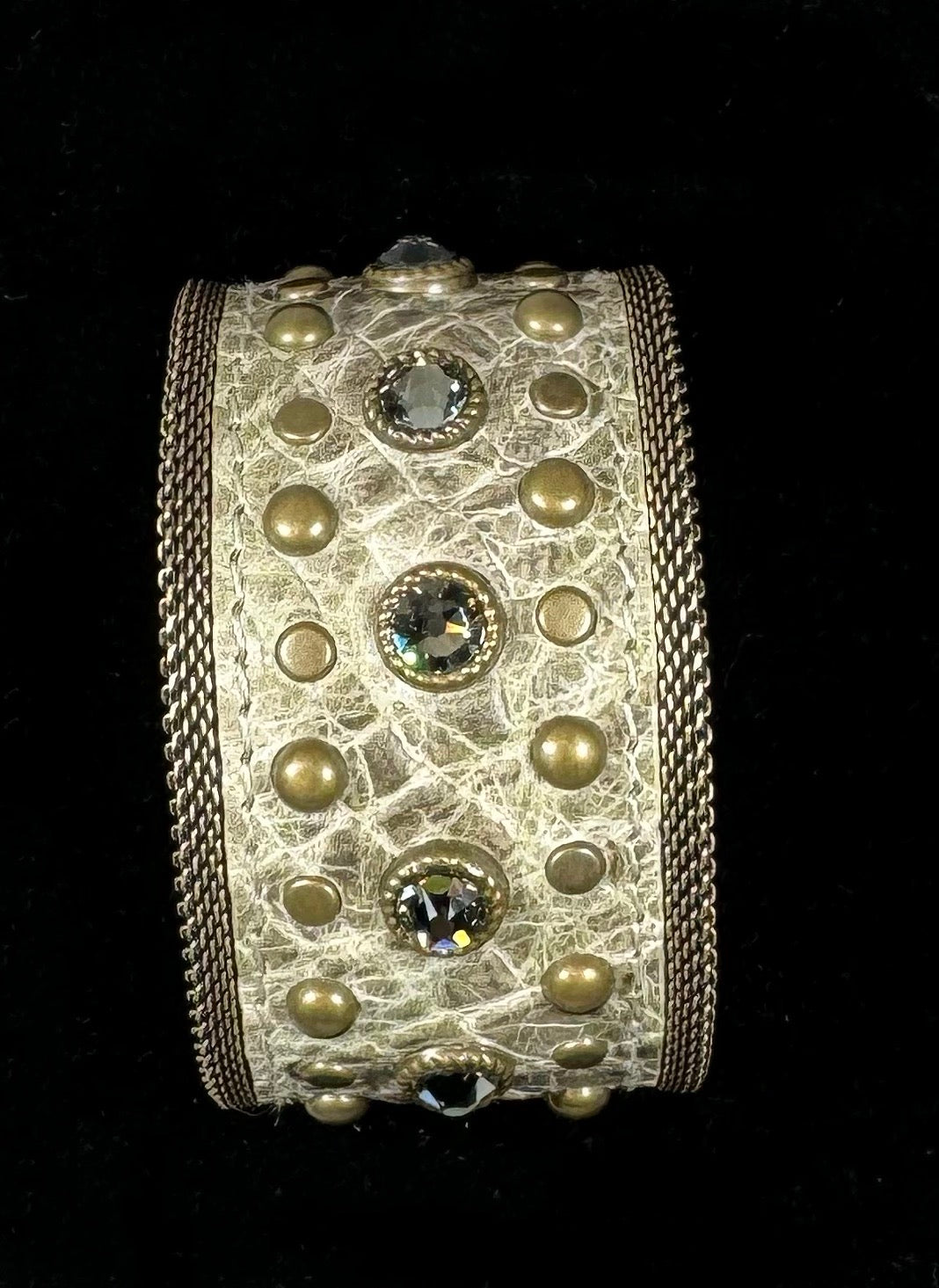 Leather Studded Bracelet