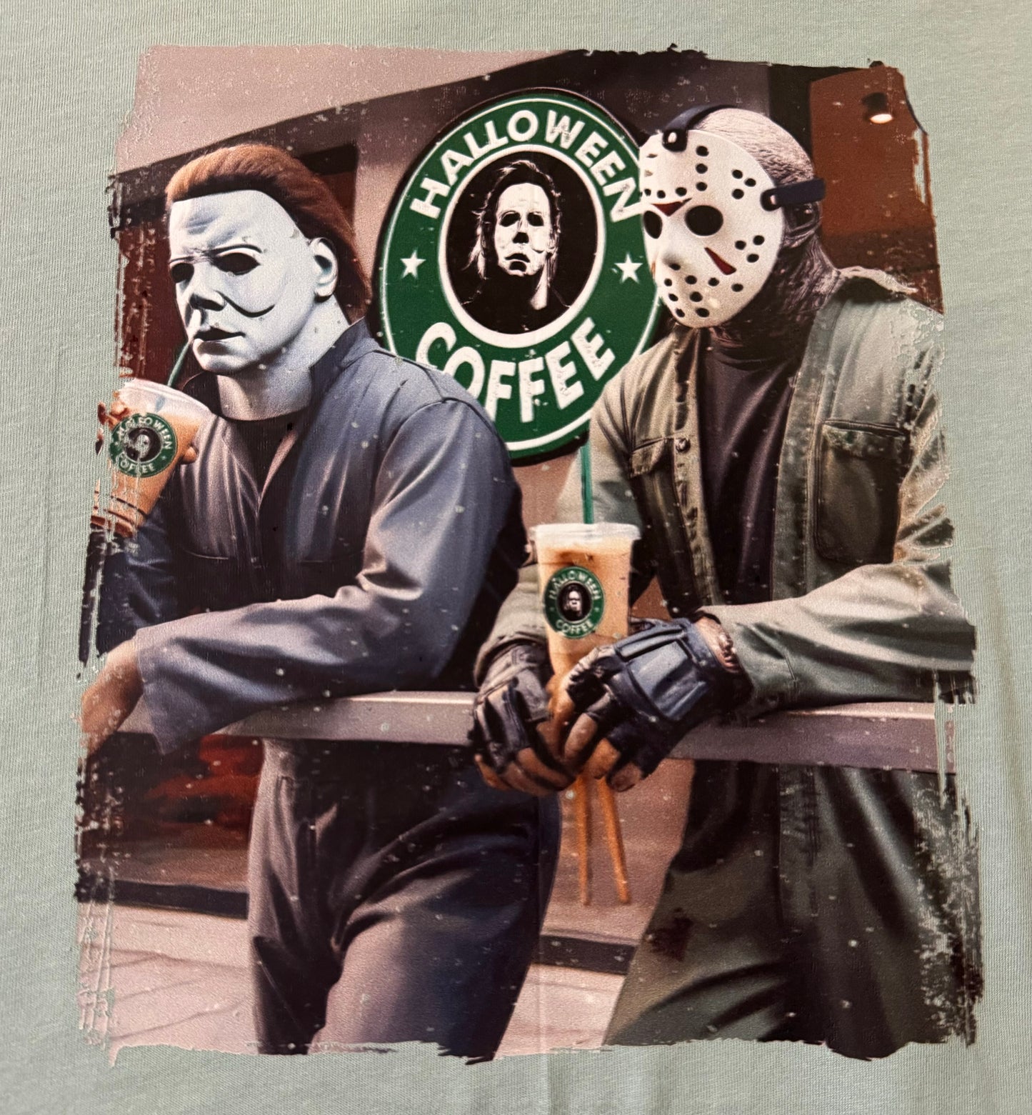 STARBUCK HORROR GRAPHIC T