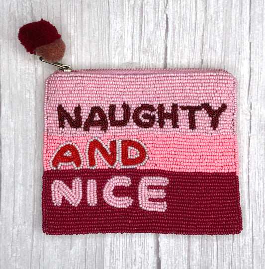 Naughty and Nice Coin Purse