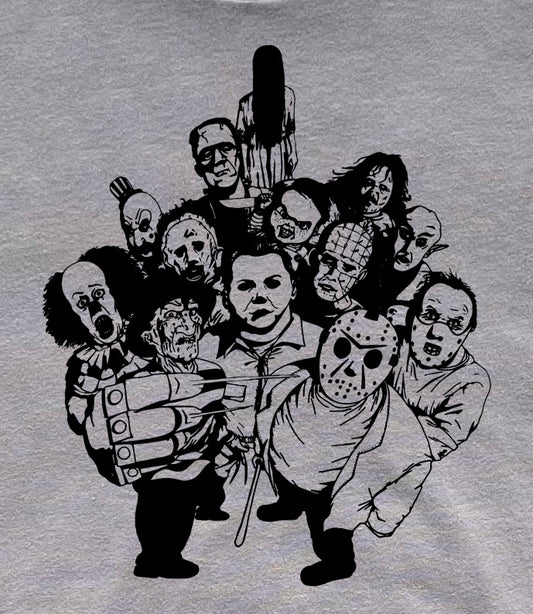 Horror Selfie Graphic T
