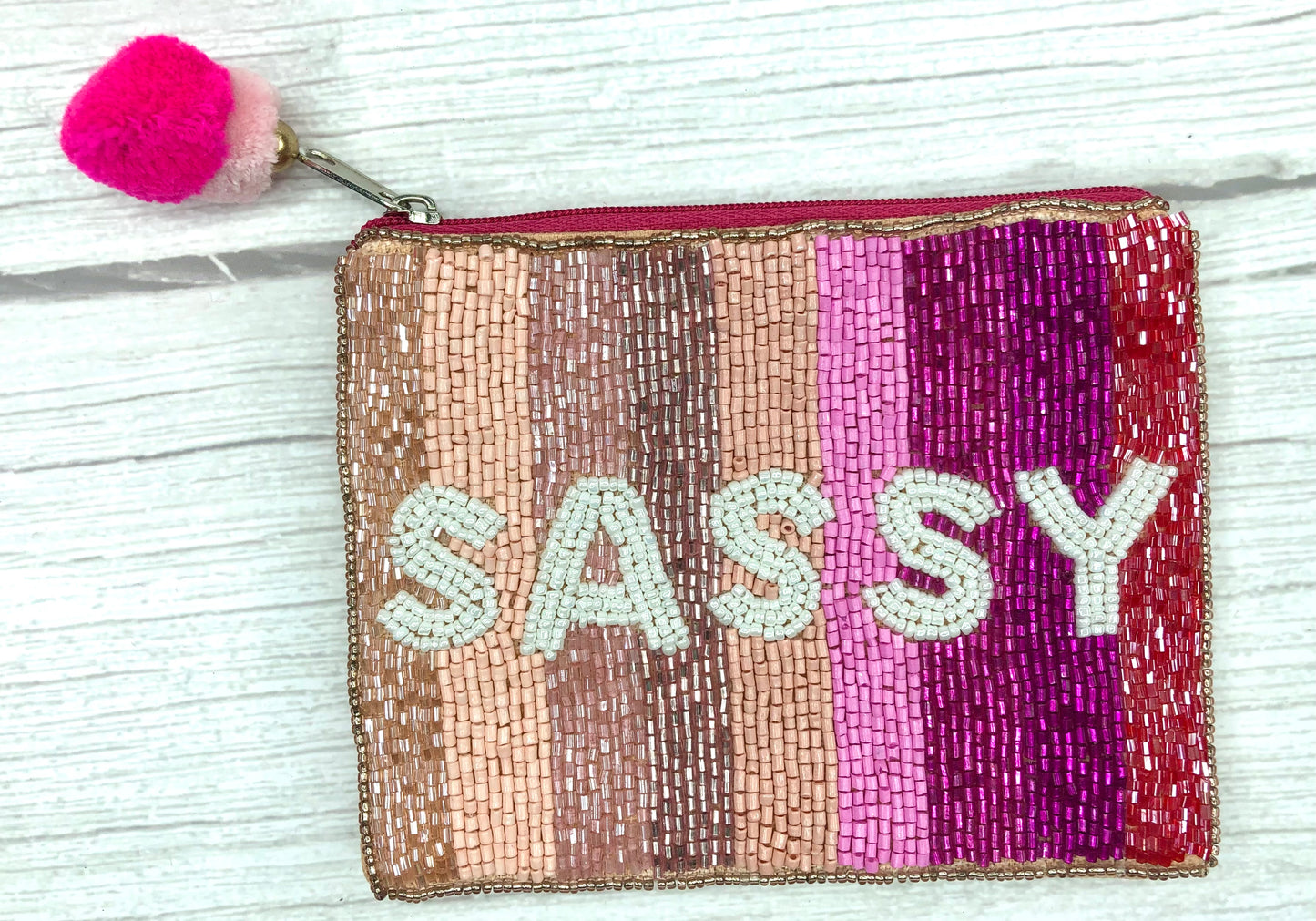Sassy Beaded Coin Purse