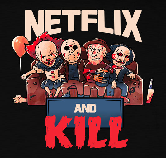 Netflix and Kill Graphic T