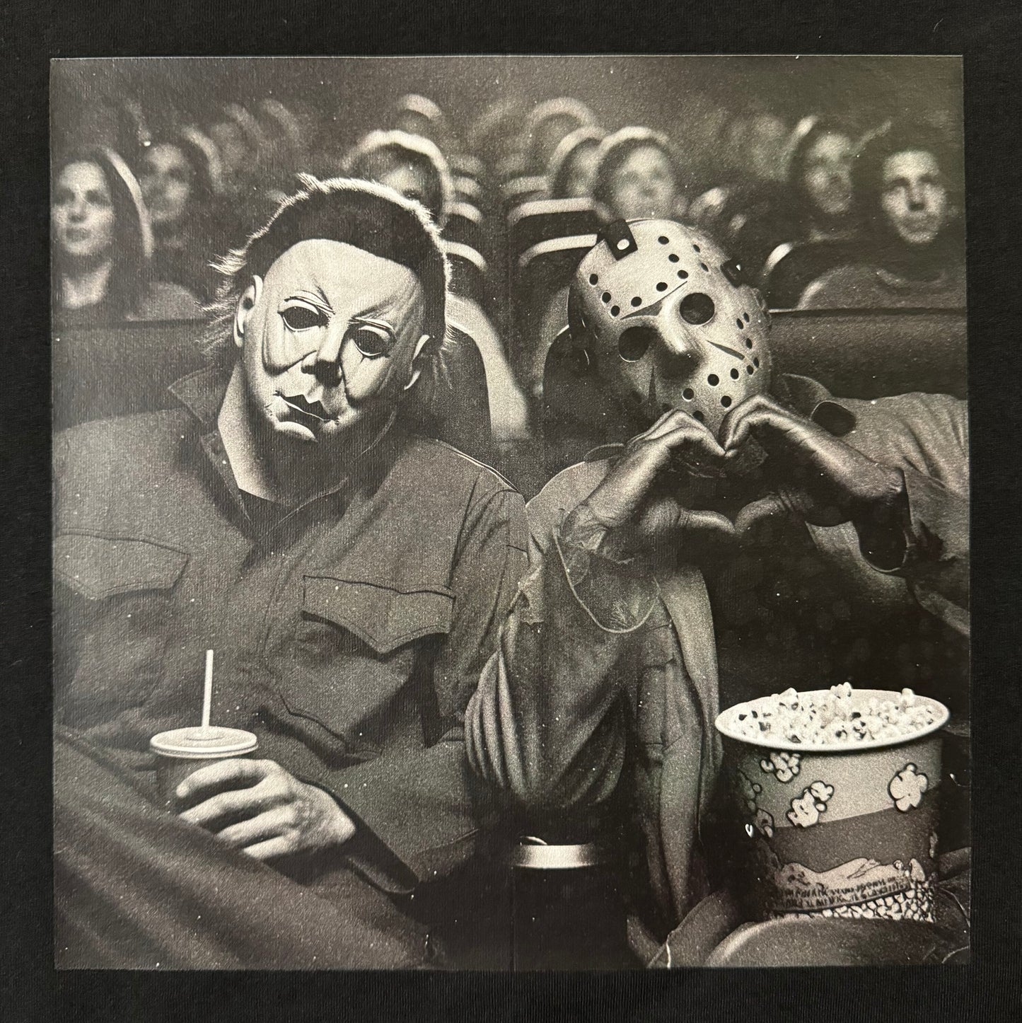 Horror in the Theater Graphic T-Shirt