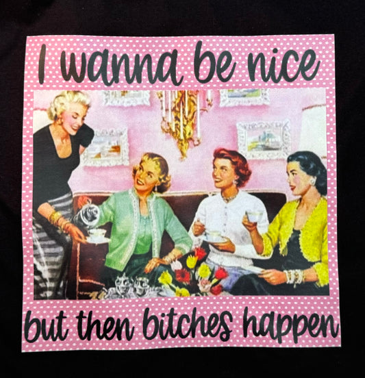 I Wanna Be Nice Graphic T-Shirt