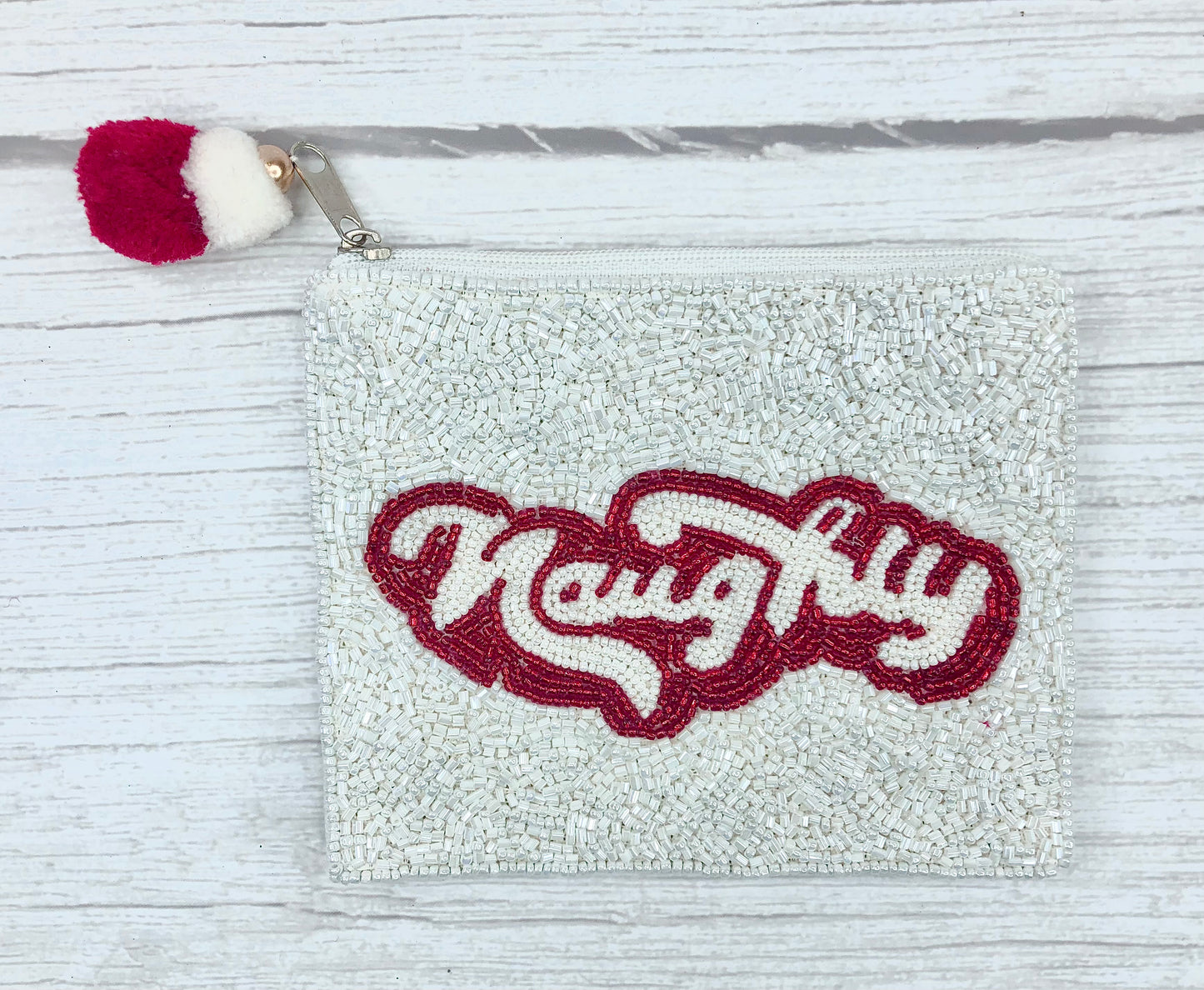 Naughty Beaded Coin Purse