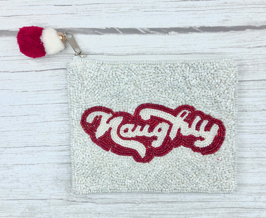 Naughty Beaded Coin Purse