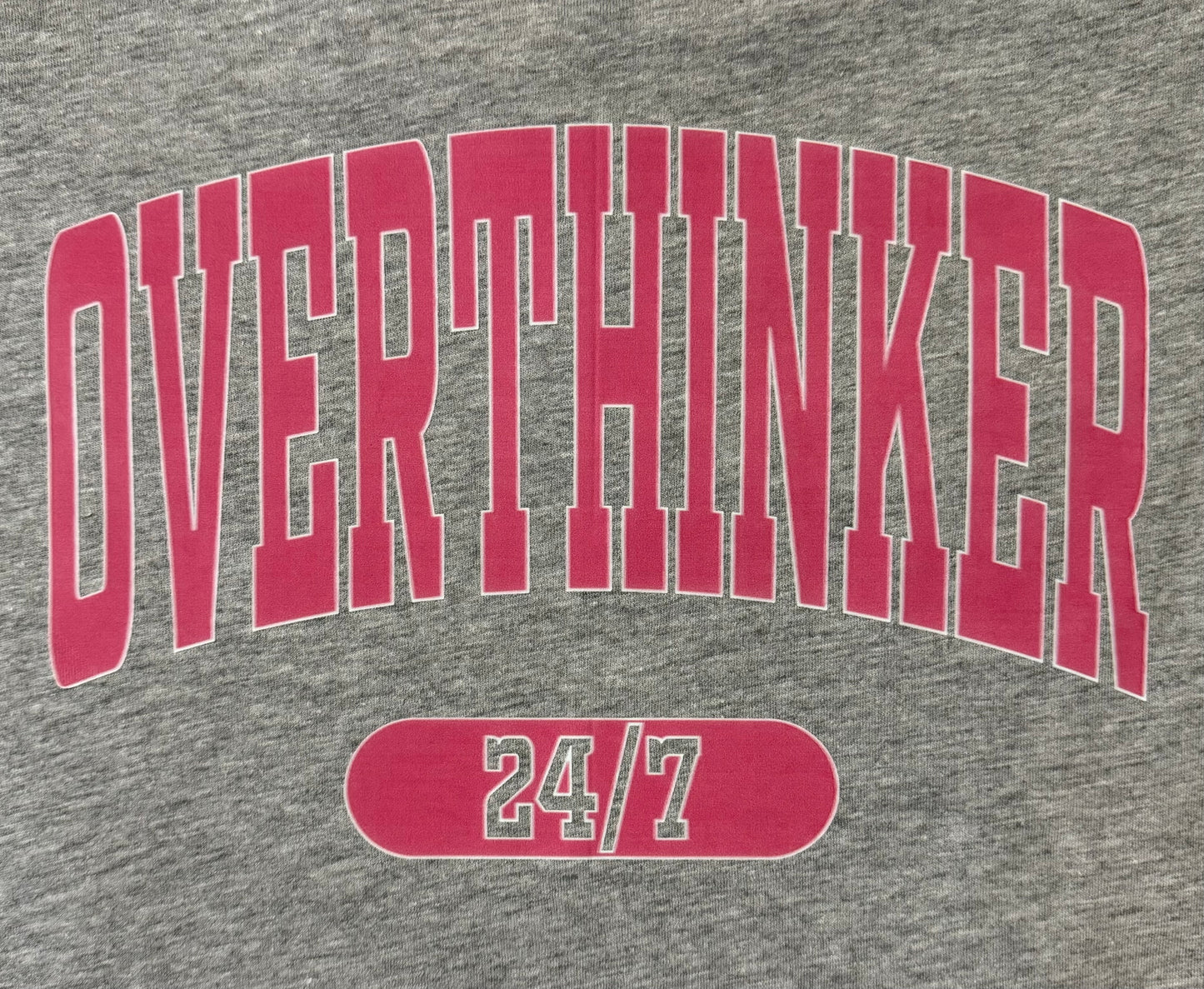 OVERTHINKER 24/7 GRAPHIC T