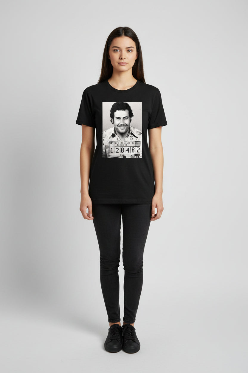 Historical Mug Shot Graphic T-Shirt