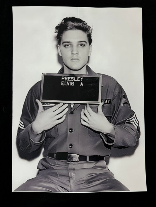 ELVIS MUG SHOT GRAPHIC T