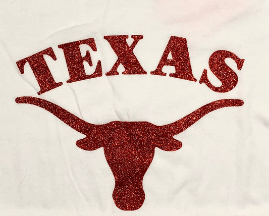 Texas Longhorn Graphic T-Shirt White