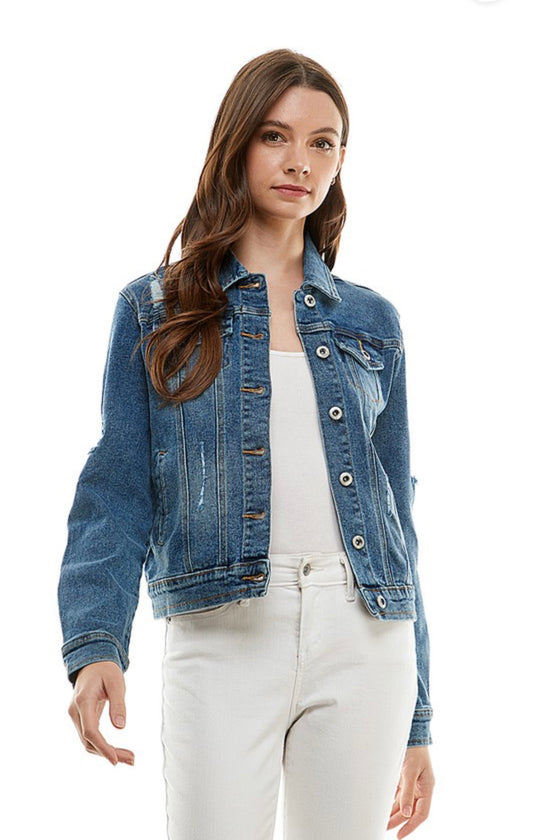 Dark Blue Denim Jacket