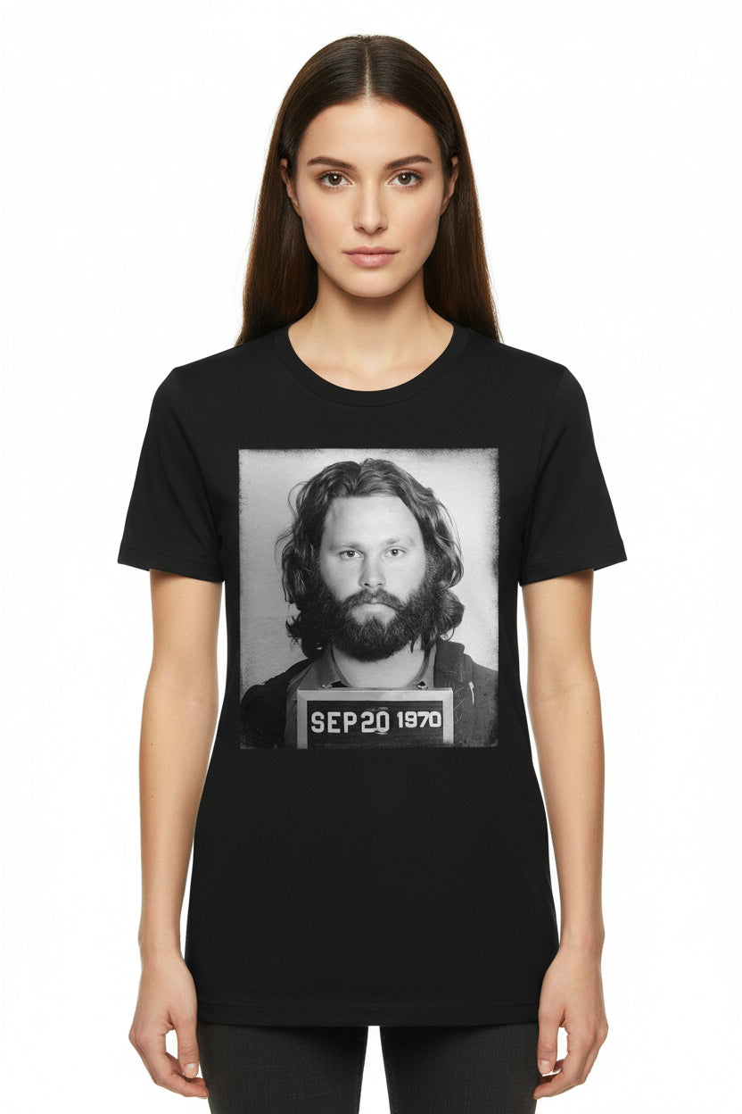 Morrison Mug Shot Graphic T-Shirt