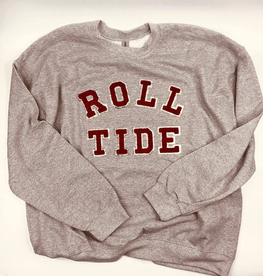 ROLL TIDE Chenille Sweatshirt