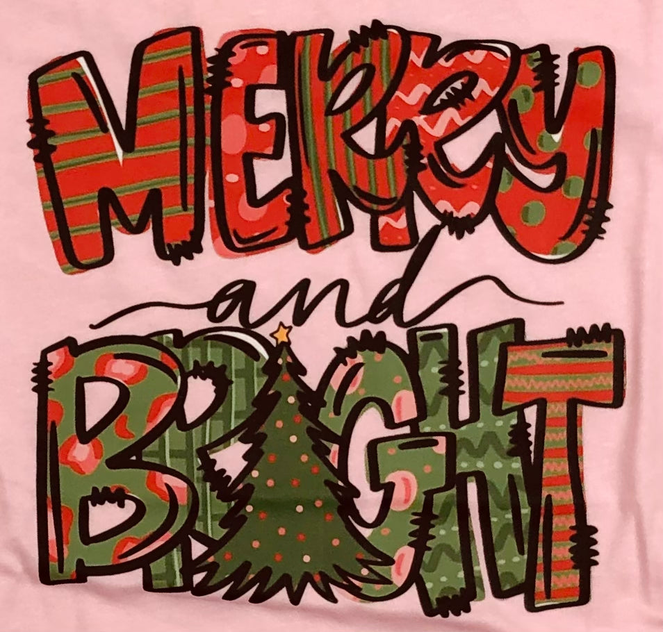 Merry and Bright Graphic T-Shirt