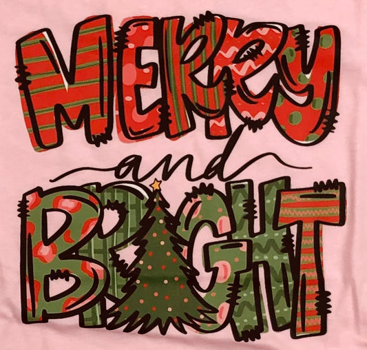 Merry and Bright Graphic T-Shirt